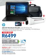 HP 250 G4 Notebook Bundle With Windows 10