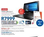 Lenovo Yoga 300 2-In-1-On A 1GB Data Price Plan