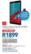 Vodacom Power Tab 10" VF1296 + Free Cover-On A 500MB Data Price Plan
