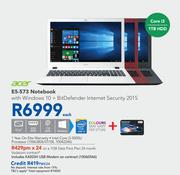 Acer E5-573 Notebook With Windows 10