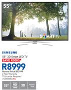 Samsung 55" FHD 3D Smart LED TV