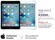 Apple iPad Mini 2 16GB Wi-Fi-On A 500MB Data Price Plan