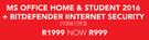 Microsoft Office Home & Student 2016+ Bitdefender Internet Security