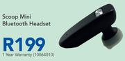 Scoop Mini Bluetooth Headset