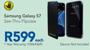 BodyGlove Samsung Galaxy S7 See-Thru Flipcase-Each