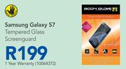 BodyGlove Samsung Galaxy S7 Tempered Glass Screenguard