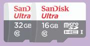 SanDisk 32GB 48Mbps Ultra MicroSD