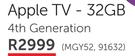 Apple TV 32GB 4th Generation MGY52