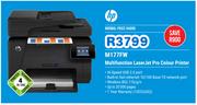 HP M177FW Multifunction LaserJet Pro Colour Printer