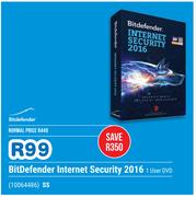BitDefender Internet Security 2016 1 User DVD