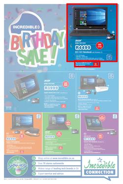 Incredible Connection : Birthday Sale (16 Jun - 19 Jun 2016), page 1
