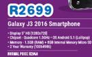 Samsung Galaxy J3 2016 Smartphone