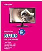 Samsung 18.5" LED Monitor