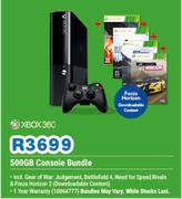 Xbox 360 500GB Console Bundle