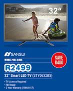 Sansui 32" HD Ready Smart LED TV STY0632BS