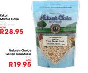 Nature's Choice Gluten Free Muesli-410g