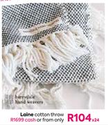 Laine Cotton Throw