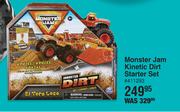 Monster Jam Kinetic Dirt Starter Set