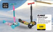 D:MNZ 3 Wheel Scooter YX-S12-PR4