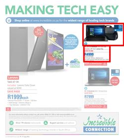 Incredible Connection : Making Tech Easy (14 July - 17 July 2016), page 1