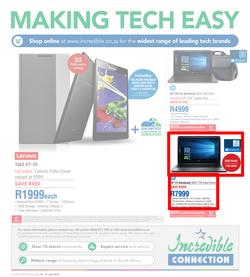 Incredible Connection : Making Tech Easy (14 July - 17 July 2016), page 1