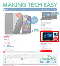 Incredible Connection : Making Tech Easy (14 July - 17 July 2016), page 1