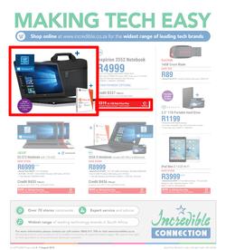 Incredible Connection : Making Tech Easy (4 Aug - 7 Aug 2016), page 1