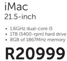 Apple iMac 21.5 Inch