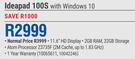 Lenovo Ideapad 100S With Windows 10 Plus Bitdefender
