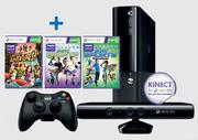 XBox 360 500GB Console Kinect Bundle