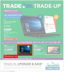 Incredible Connection : Trade In. Trade Up (8 Sep - 11 Sep 2016), page 1