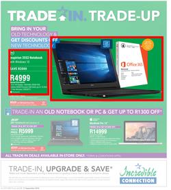 Incredible Connection : Trade In. Trade Up (8 Sep - 11 Sep 2016), page 1