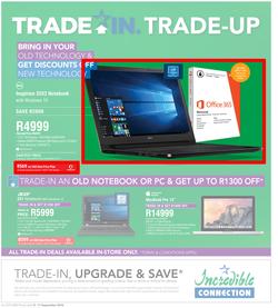Incredible Connection : Trade In. Trade Up (8 Sep - 11 Sep 2016), page 1