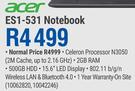 Acer ES1-531 Notebook
