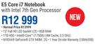 Acer E5 Core i7 Notebook With Intel 7th Gen Processor