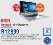 Lenovo Ideapad 510S i5-Notebook With 256GB SSD