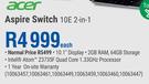 Acer Aspire Switch 10E 2-in-1-Each