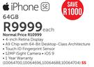 Apple iPhone SE 64GB-Each