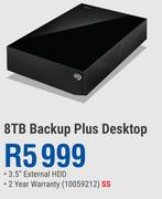 Seagate 8TB Backup Plus Desktop