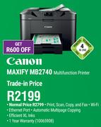 Canon Maxify MB2740 Multifunction Printer
