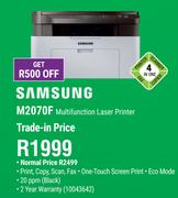 Samsung M2070F Multifunction Laser Printer