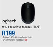 Logitech M171 Wireless Mouse (Black)