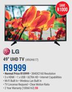 LG 49" UHD LED TV 49UH617