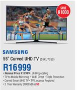 Samsung 55" Curved UHD LED TV 55KU7350