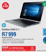 HP Pavilion X360 2-1+ R207-H WiFi Modem-On A 3GB Data Top Up