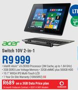 Acer Switch 10V 2-In-1