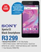 Sony Xperia E5 Black Smartphone
