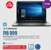 HP 15 i3 Notebook