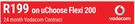 Vodacom Mini 7 Smartphone-On uChoose Flexi 200