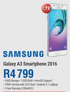 Samsung Galaxy A3 Smartphone 2016-On uChoose Flexi 350